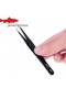 Anti-Static Stainless Steel Tweezers Set with Straight and Curved Tips