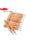 12 Pieces Carbon Steel Carving Knife Set Woodworking Chisel Tools