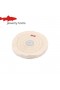 White Soft Cotton Polishing Wheel Benchtop Sander with Shaft Hole