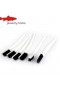 Long White Plastic Handle Nylon Wire Cleaning Brush 6PCS