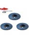 3-Inch (75mm) Flat Flap Discs Set, 3pcs Grinding Wheels for Wood Cutting, Sanding, Polishing, and Abrasive Angle Grinder Tools
