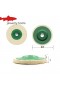 10PCS Round Wool Felt Disc Wheel Pads