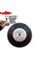 Wooden Wheel Rotating Bristle Brush