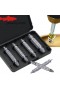6Pcs Set Damaged Screw Extractor Broken Bolts Screws Remover Extractor Center Drill Bit Set Woodworking Tools 