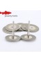 10-Piece 30mm Diamond Cut-Off Wheel Set with 2 x 3mm Mandrels – Mini Saw Blades for Rotary and Dremel Tools