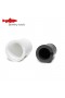 Two-pack of high-quality black and white graphite crucibles