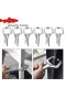 6-Pack Heavy Duty C-Type Clamp Tool with Swivel Spacer