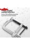 4-Piece Heavy Duty Forged Steel F-Clamp for Metalworking