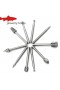 10pc High-Speed Steel Rotary File Kit for DIY Projects and Woodworking