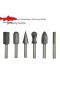 6Pcs Carbide Rotate Burr Set