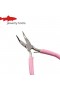 Pink Curved Nose Pliers