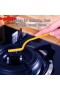 3PCS Gas Stove Cleaning Long Handle Brush to Remove Oil Nylon Steel Copper Wire Combination Dead Angle Gap Stove Brush 