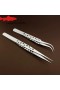 DIY Mobile Phone Repair Tools Curved and Straight Tip Tweezers