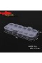 6-28 Compartment Plastic Storage Organizer for Jewelry & Craft Supplies