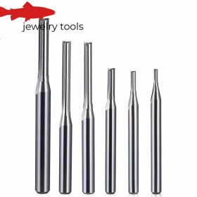 Tungsten Carbide 2-Flute Straight Cutter (3.175mm Shank) – Ideal for MDF and Hardwood Milling