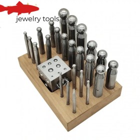 Jewelry Goldsmithing Pit Iron Nest for Punch Handmade Silversmithing Tools
