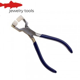 Flat-Mouth Plastic-Nosed Pliers for Wire Winding