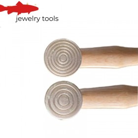 Wide and Narrow Round Texture Hammer