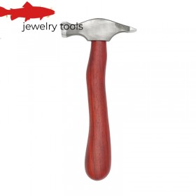 Jewelry Hammer with High Grade Rosewood Handle and Hardened Steel Head