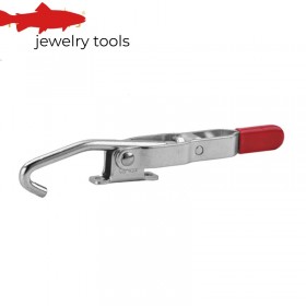 Toggle Clamp with J-Hook Adjustable Pull Latch for Woodworking Clamps