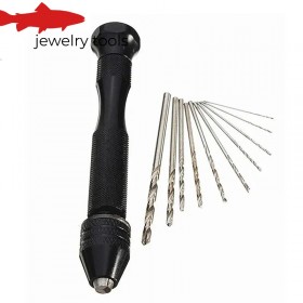 10-Piece Mini Twist Drill Bit Set for Precision Drilling in Wood, Plastic, and Craft Projects