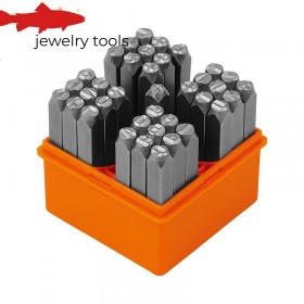 37-Piece Number and Letter Stamp Set