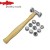 Interchangeable Texturing Hammer with 9 Texture Faces