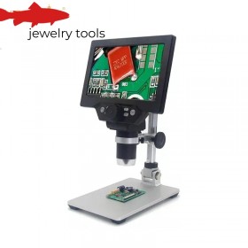  Microscópio digital com ampliação de 1200x e tela LCD HD