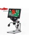  Micreascóp Digiteach 1200x Taispeántas LCD HD