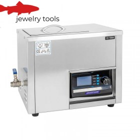  Macchina per la pulizia a ultrasuoni industriale ad alta efficienza da 10 litri con display LCD per gioielli