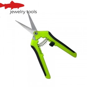  Forbici a gomito dritte in acciaio inox da 6,5" per potatura e rifilatura