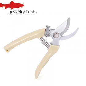 工場直販 ステンレス製剪定ばさみ エルボー枝切りばさみ