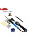  Kit de lipit electric 7 în 1 cu temperatură reglabilă, instrument de reparare a sudurii de 60 W, 220 V/110 V