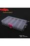  Organizator de depozitare din plastic cu 6-28 compartimente pentru bijuterii și materiale artizanale