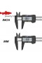  Caliper digital din plastic Vernier, potrivit pentru măsurare, bijuterii și meșteșuguri