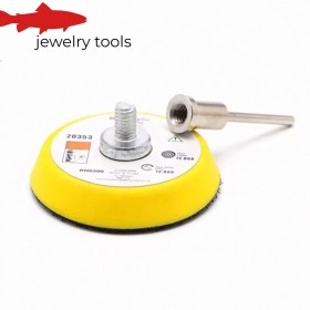  Disc abraziv de șlefuit și lustruit de 2 inci (50 mm) cu tijă de 3 mm – Compatibil cu scule rotative și Dremel