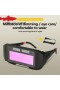  Gafas de soldadura con oscurecimiento automático para protección ocular y seguridad.