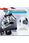  Microscopio compuesto binocular