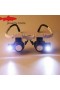  Diadema con lupa, luces LED y opciones de lentes de 8x, 15x y 23x.