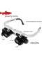  Diadema con lupa, luces LED y opciones de lentes de 8x, 15x y 23x.