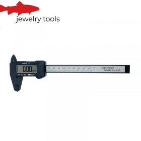  Calibrador digital de plástico Vernier, ideal para medir, joyería y manualidades.
