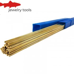  10 varillas de soldadura de latón de 1,6 x 250 mm
