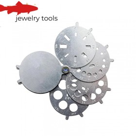  Herramientas de joyería de aluminio con múltiples formas