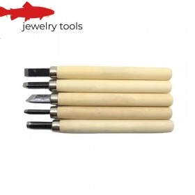 مجموعة من 5 قطع من الأدوات الأساسية للنقش الاحترافي والأعمال اليدوية