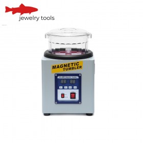  Automatický lešticí stroj na šperky s magnetickým válečkem pro odstraňování otřepů z kovu