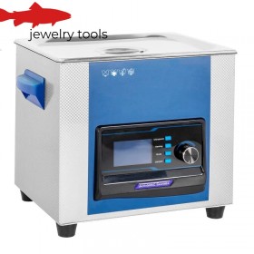  10L multifrekvens ultralydsrenser med LCD-display til smykker