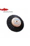  Houten wiel roterende borstel met haren