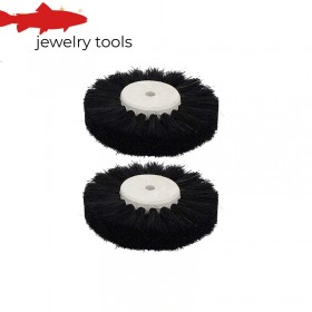  2 betrouwbare borstels met wieltjes