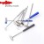  Set van 8 massief messing hamers, gereedschap voor horlogereparatie.