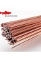  Baguettes de soudure en cuivre phosphoreux de 500 mm pour le brasage du laiton et du bronze